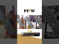T190 क्रॉलर बुलडोजर अंडरवियर पार्ट्स ट्रैक शू