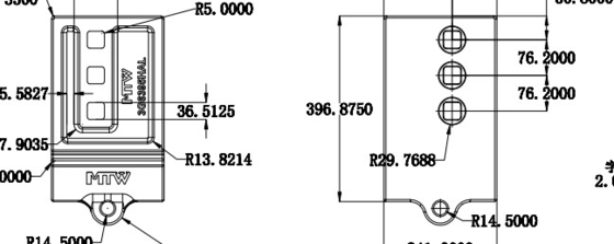 कास्ट अलॉय हाफ एरो 3G6395HAL-X 31kg 950H 962H 966G 972G