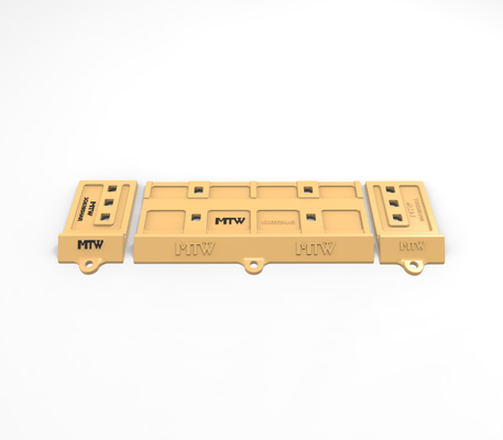 1399230HAN सेंटर कास्ट हाफ एरो 2 होल्स 60x263x816mm