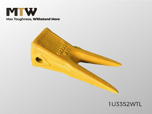 1U3352WTL ट्विन शार्प रॉक बकेट टूथ 7.1KG J350 खुदाई लोडर टूथ