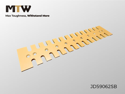 JD59062S DSER कटिंग एज 22×330×1574mm हैवी ड्यूटी बकेट वियर पार्ट 64.4KG