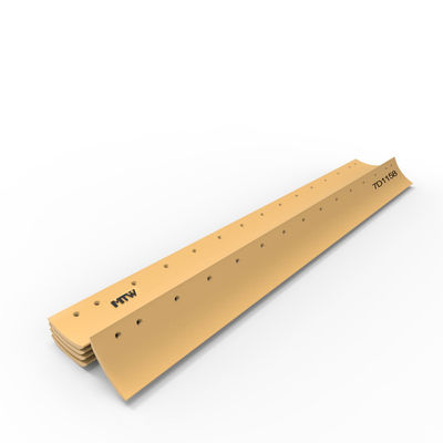 7D1158 DBC बुलडोजर कटिंग एज 16×203×2133mm कर्व्ड ब्लेड वियर पार्ट 49KG