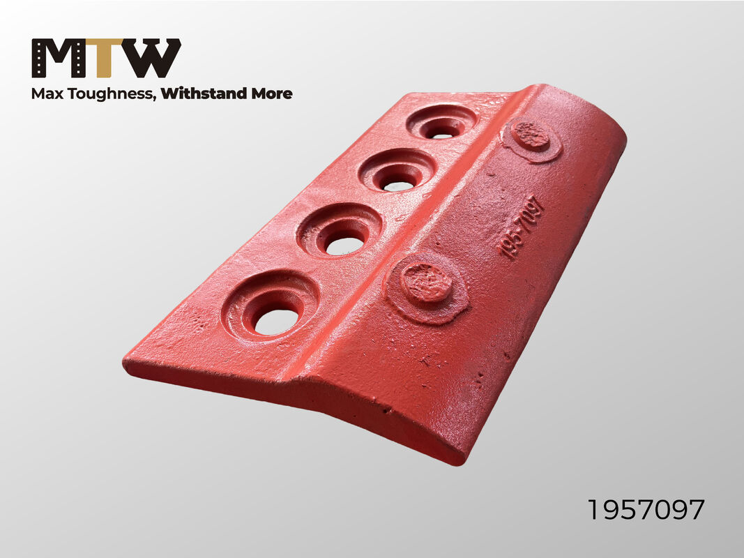 1957097 988F व्हील लोडर बाल्टी सुरक्षा के लिए कवर प्लेट 23.5KG