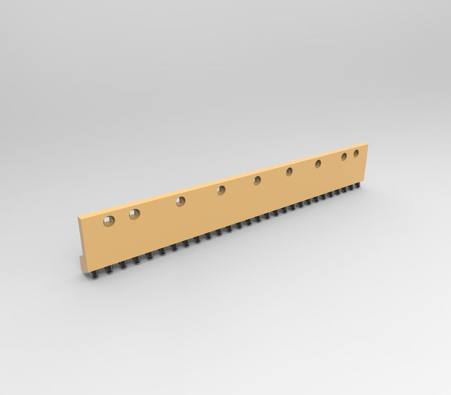 बर्फ हटाने और जमी हुई सड़क और उच्च घर्षण अनुप्रयोगों में बर्फ हटाने के लिए अनुकूलन योग्य टंगस्टन कार्बाइड ग्रेडर ब्लेड और ओवरले